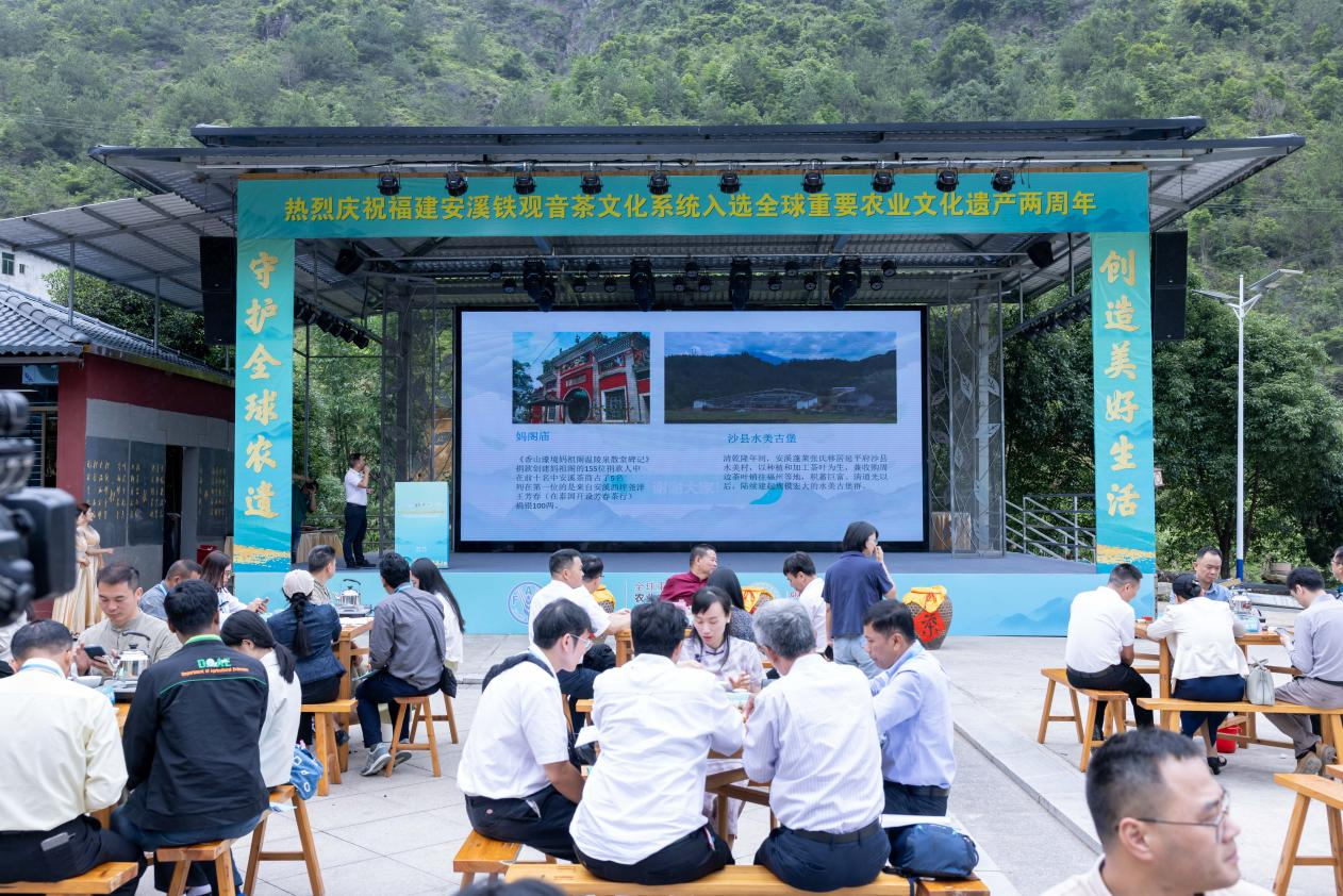 PG电子网站安溪铁观音茶文化系统入选全球重要农业文化遗产两周年活动在安溪举行(图2)