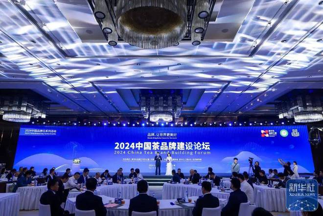 PG电子平台2024年在上海国际茶博会受追捧的名茶品牌价值已达4973亿元！(图1)
