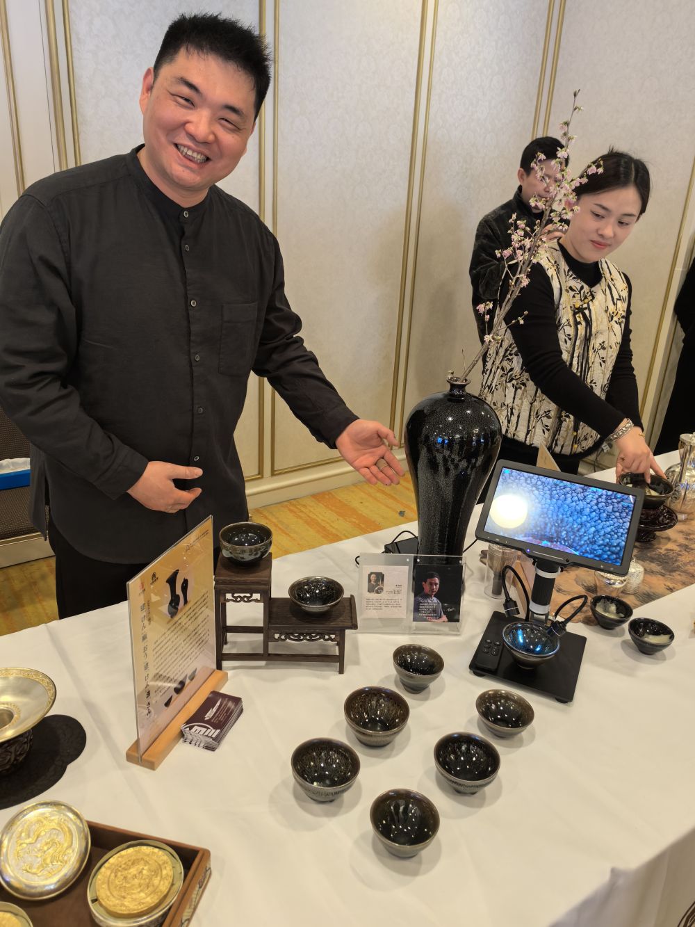 建盏建茶闪耀东京推动中日文化交流新发展-新华网(图1)