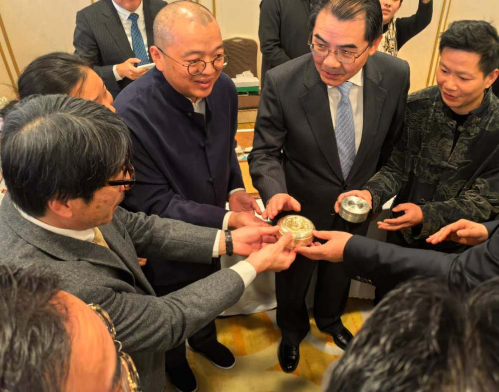 建盏建茶闪耀东京推动中日文化交流新发展-新华网(图3)