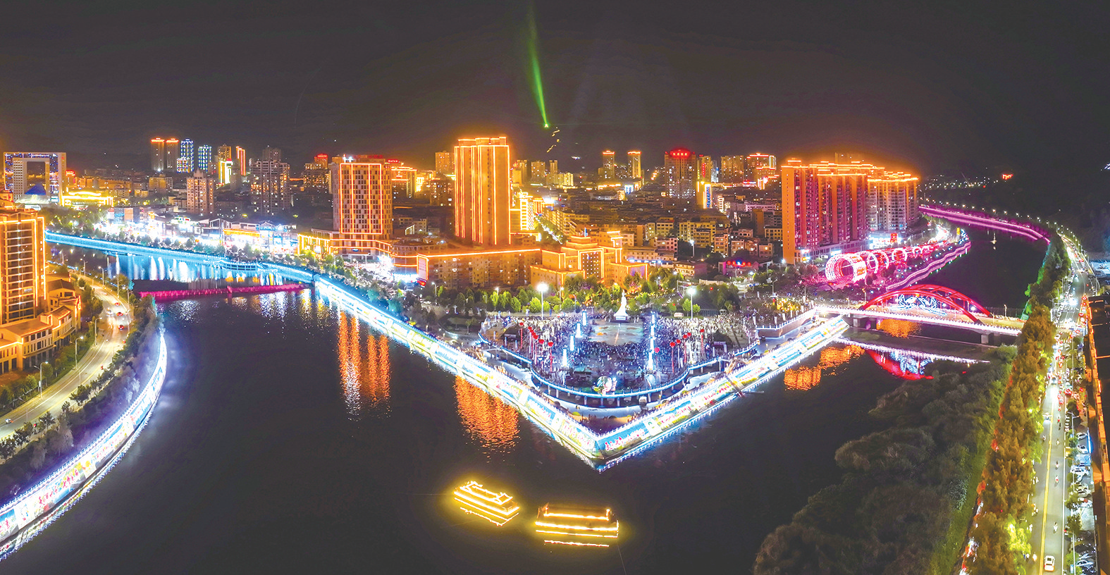 七夕盛宴引八方客来郧西天河岸畔绘浪漫(图11)