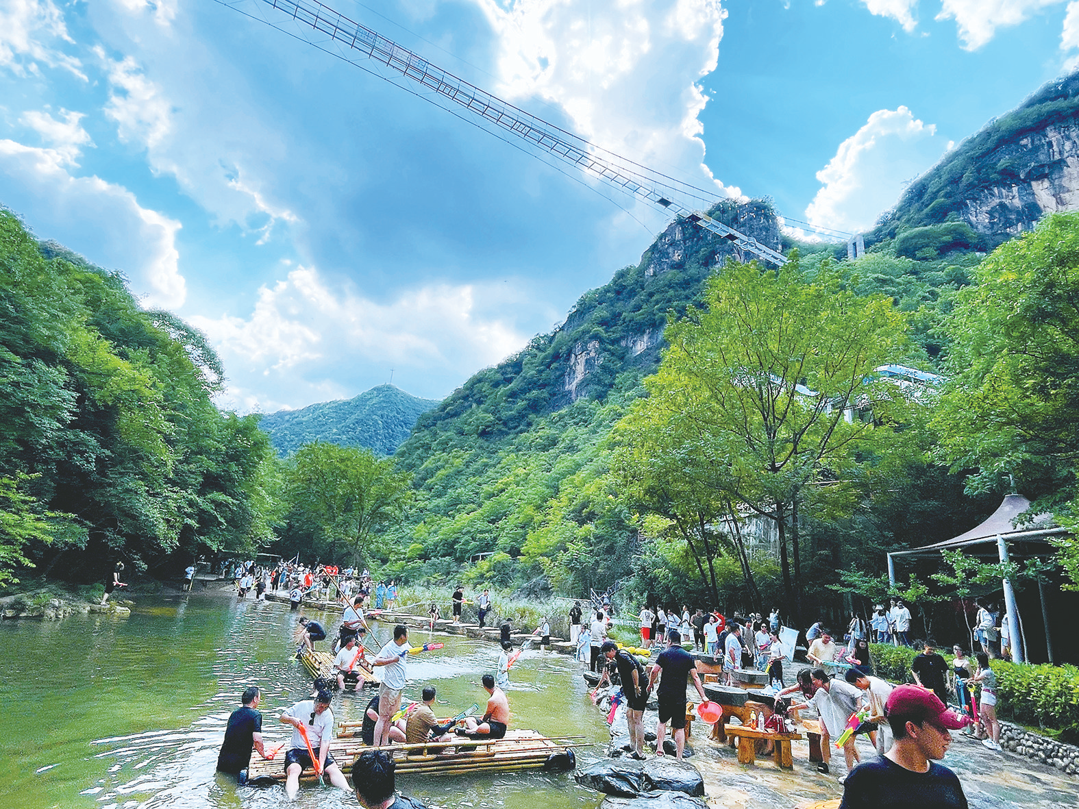 七夕盛宴引八方客来郧西天河岸畔绘浪漫(图12)