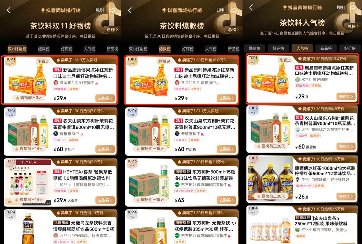 开辟可饮用型果冻冰红茶新赛道康师傅冰红茶冻冻茶“摇”出一个新蓝海?(图1)